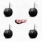 Service Caster 2-3/8'' Office Chair Caster Nylon Twin Wheel 7/16 Grip Ring Stem , 4PK SCC-UHGR02S60-NYS-716176-4 - alternate 2